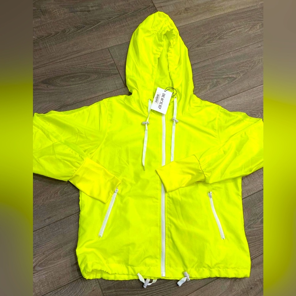 Zyia Electric Yellow Bomber Jacket